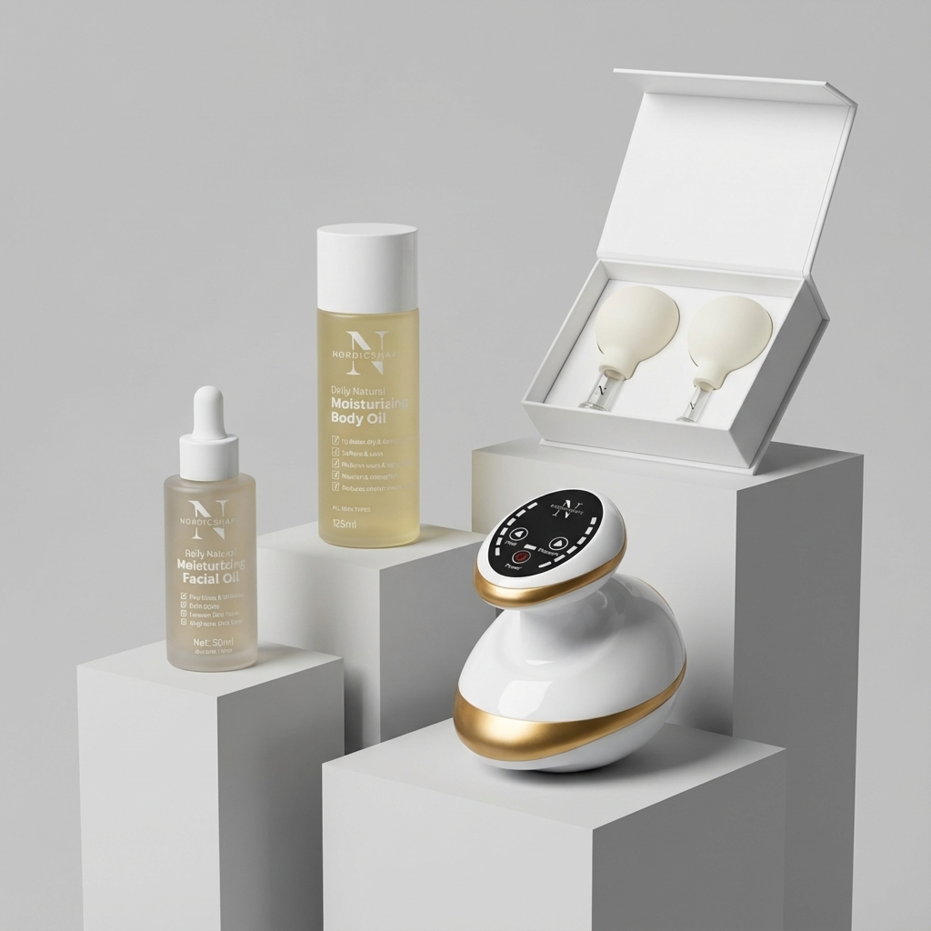 The Complete Cupping Set - Face + Body + Olier